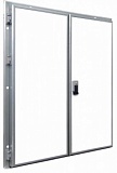 Распашная двухстворчатая дверь 1600х1856 (низкотемпературная) 